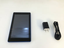 Load image into Gallery viewer, Amazon Kindle Fire 7th Gen with Alexa SR043KL 7&quot; 8GB WiFi Tablet, Blue
