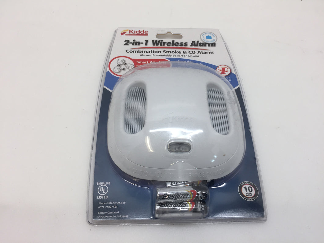 Kidde 21027448 Battery Operated Smoke and Carbon Monoxide Combination Detector