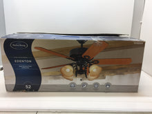 Load image into Gallery viewer, Harbor Breeze L2P1 Edenton 52-in Polished Pewter Indoor Ceiling Fan 331107

