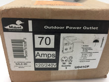 Load image into Gallery viewer, GE U041CP 70 Amp Power Outlet Box
