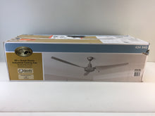 Load image into Gallery viewer, Hampton Bay 52869 Industrial 60&quot; Brushed Steel Energy Star Ceiling Fan 434940
