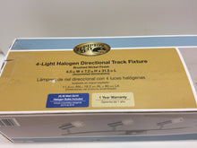 Load image into Gallery viewer, Hampton Bay EC340BA 4-Light Brushed Steel Wave Bar Track Lighting Fixture 987423
