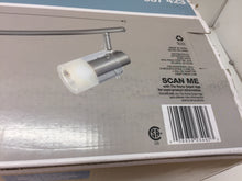 Load image into Gallery viewer, Hampton Bay EC340BA 4-Light Brushed Steel Wave Bar Track Lighting Fixture 987423
