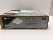 Load image into Gallery viewer, Lithonia Lighting FMLSL 14 20840 M4 14&quot; Square Low-Profile White LED Flush Mount
