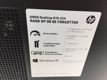 Load image into Gallery viewer, Desktop Hp Omen 870-224 Intel i5-7400 3.0Ghz 8GB 1TB Win10 Geforce GTX 1060

