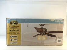 Load image into Gallery viewer, Hampton Bay 51091 Lyndhurst 52&quot; Brushed Nickel Ceiling Fan 850193

