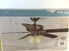 Load image into Gallery viewer, Hampton Bay 51091 Lyndhurst 52&quot; Brushed Nickel Ceiling Fan 850193
