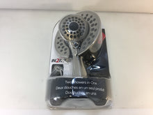Load image into Gallery viewer, Delta 75583SN In2ition 2-in-1 5-Spray Hand Shower &amp; Shower Head Brushed Nickel
