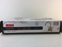 Load image into Gallery viewer, Delta 25984LF-BN-ECO Porter 4&quot; Centerset 2-Handle Bath Faucet Brushed Nickel
