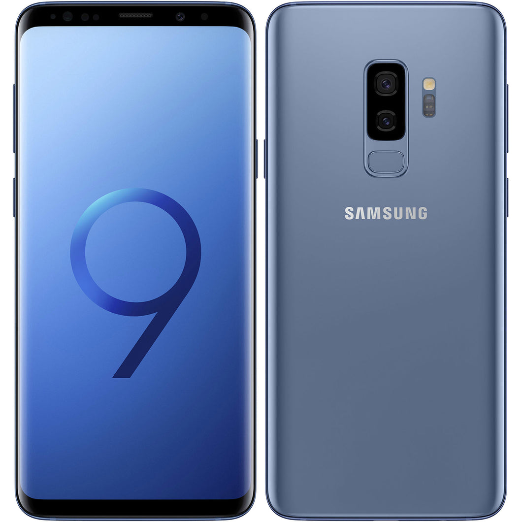 Samsung Galaxy S9+ Plus SM-G965 64GB Coral Blue (Factory Unlocked) Smartphone