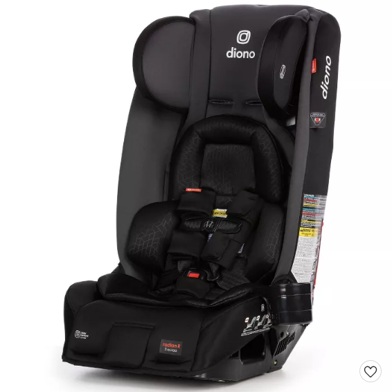 Diono Radian 3RXT All-in-One Convertible Car Seat, Gray Slate