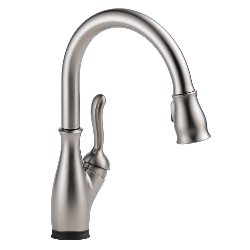 Delta 9178T-SP-DST Leland 1-Handle Pull-Down Sprayer Kitchen Faucet Stainless