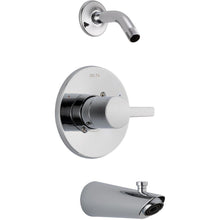 Load image into Gallery viewer, Delta T14461-LHD Compel 1-Handle Tub and Shower Faucet Trim Kit in Chrome
