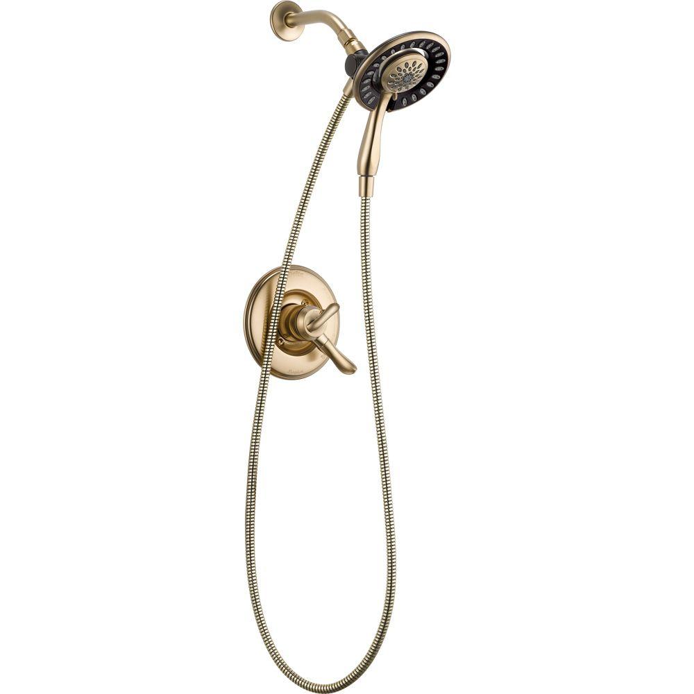 Delta T17294-CZ-I Linden In2ition Shower Only Faucet Trim Kit Champagne Bronze
