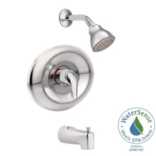 Load image into Gallery viewer, MOEN L2369EP Chateau Single-Handle 1-Spray Tub and Shower Faucet in Chrome
