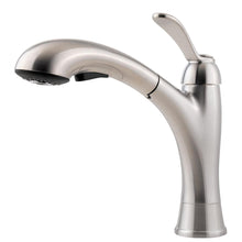 Load image into Gallery viewer, Pfister LF-534-7CMS Clairmont Pull-Out Sprayer Kitchen Faucet Stainless Steel
