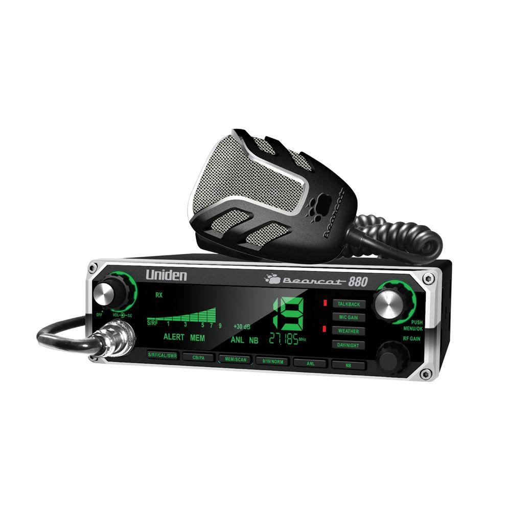 Uniden Bearcat 880 CB Radio with Multi-color LCD