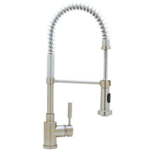 Load image into Gallery viewer, Blanco 440557 Meridian 1-Handle Pull-Down Sprayer Kitchen Faucet, Satin Nickel
