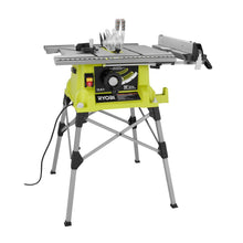 Load image into Gallery viewer, Ryobi RTS21G 10 in. Portable Table Saw with Quick Stand
