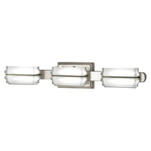 Load image into Gallery viewer, HDC 22803 40W Equivalent 3-Light Brushed Nickel Vanity Light 1001844661
