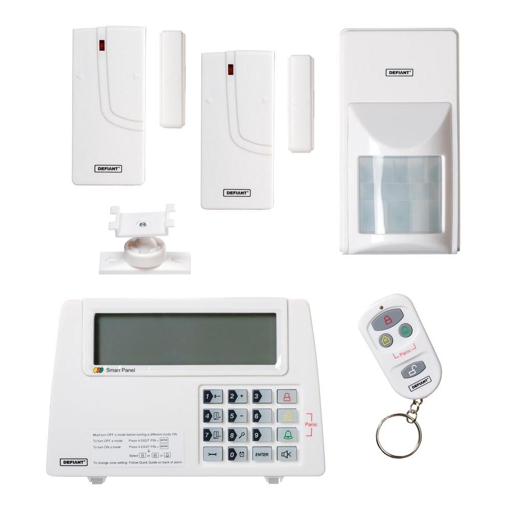 Defiant THD-1000 Home Security Wireless Home Protection Alarm System