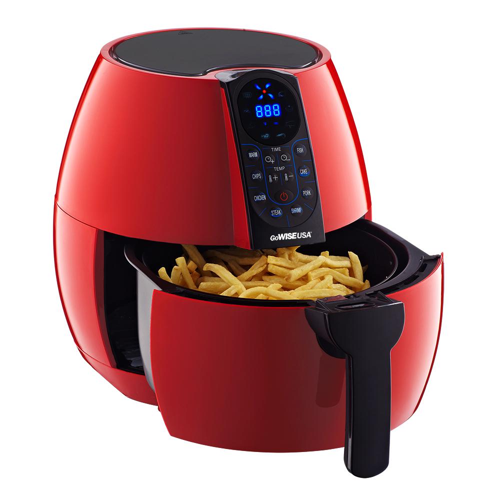 GoWISE USA GW22639 3.7 Qt. Air Fryer with 8-Cook Presets