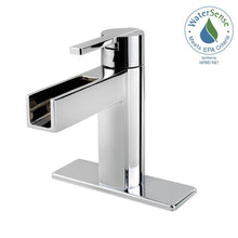 Load image into Gallery viewer, Pfister LF-042-VGCC Vega 4&quot; Centerset 1-Handle Waterfall Bath Faucet Chrome
