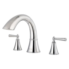 Load image into Gallery viewer, Pfister RT6-5GLC Saxton High-Arc Deck Mount Roman Tub Faucet Trim Kit Chrome
