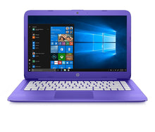 Load image into Gallery viewer, HP Stream Laptop 14&quot; 14-ax020nr Celeron N3060 1.6Ghz 4GB 32GB eMMC Purple
