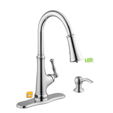 Load image into Gallery viewer, Glacier Bay 67536-1001 Touchless Pull-Down Sprayer Kitchen Faucet Chrome
