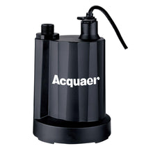 Load image into Gallery viewer, Acquaer UTP033-2 1/3 HP Submersible Plastic Utility Pump
