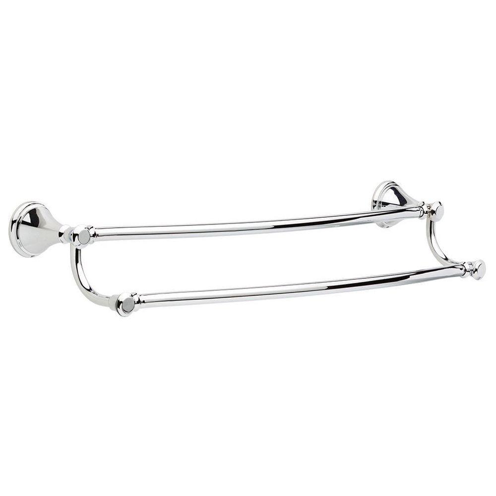 Delta 79725 Cassidy 24 in. Double Towel Bar in Chrome