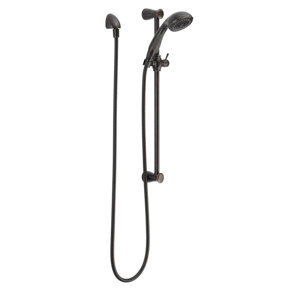 Delta 57014-RB 3-Spray Slide Bar Hand Shower in Venetian Bronze