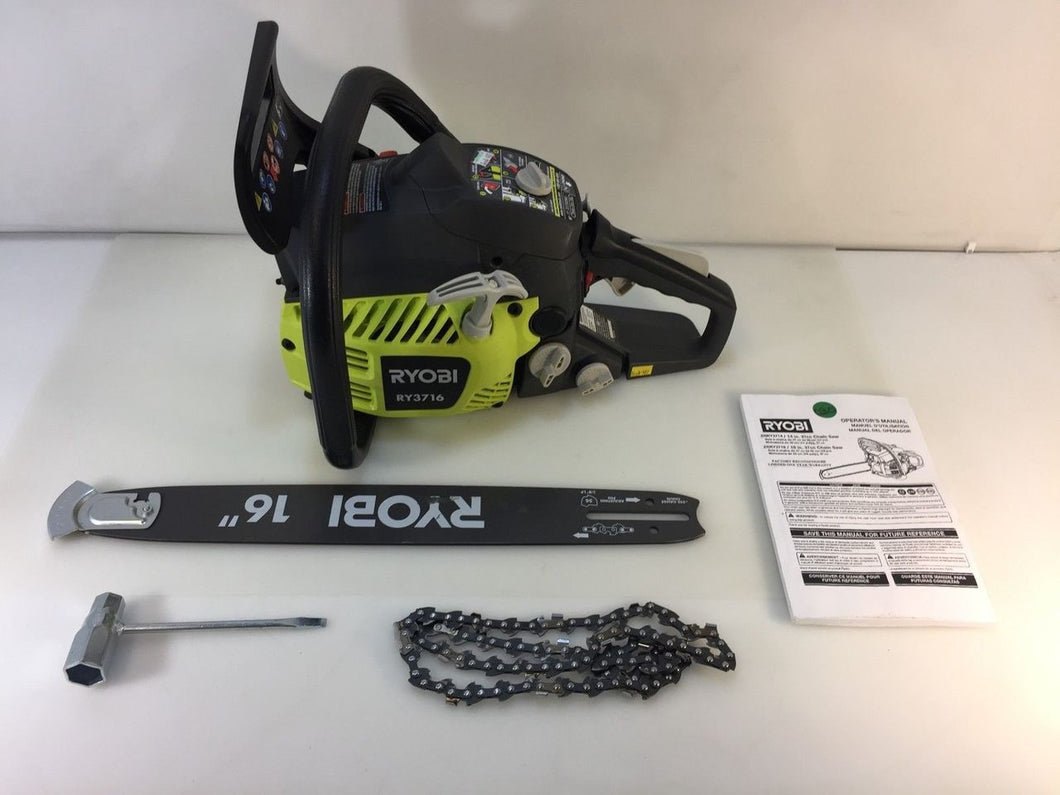 Ryobi ZRRY3716 Reconditioned 16 in. 37cc 2-Cycle Gas Chainsaw