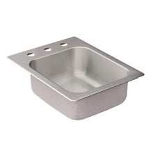 Load image into Gallery viewer, Moen G204573 2000 Series 20 Gauge Single Bowl Drop In Sink, Stainless Steel
