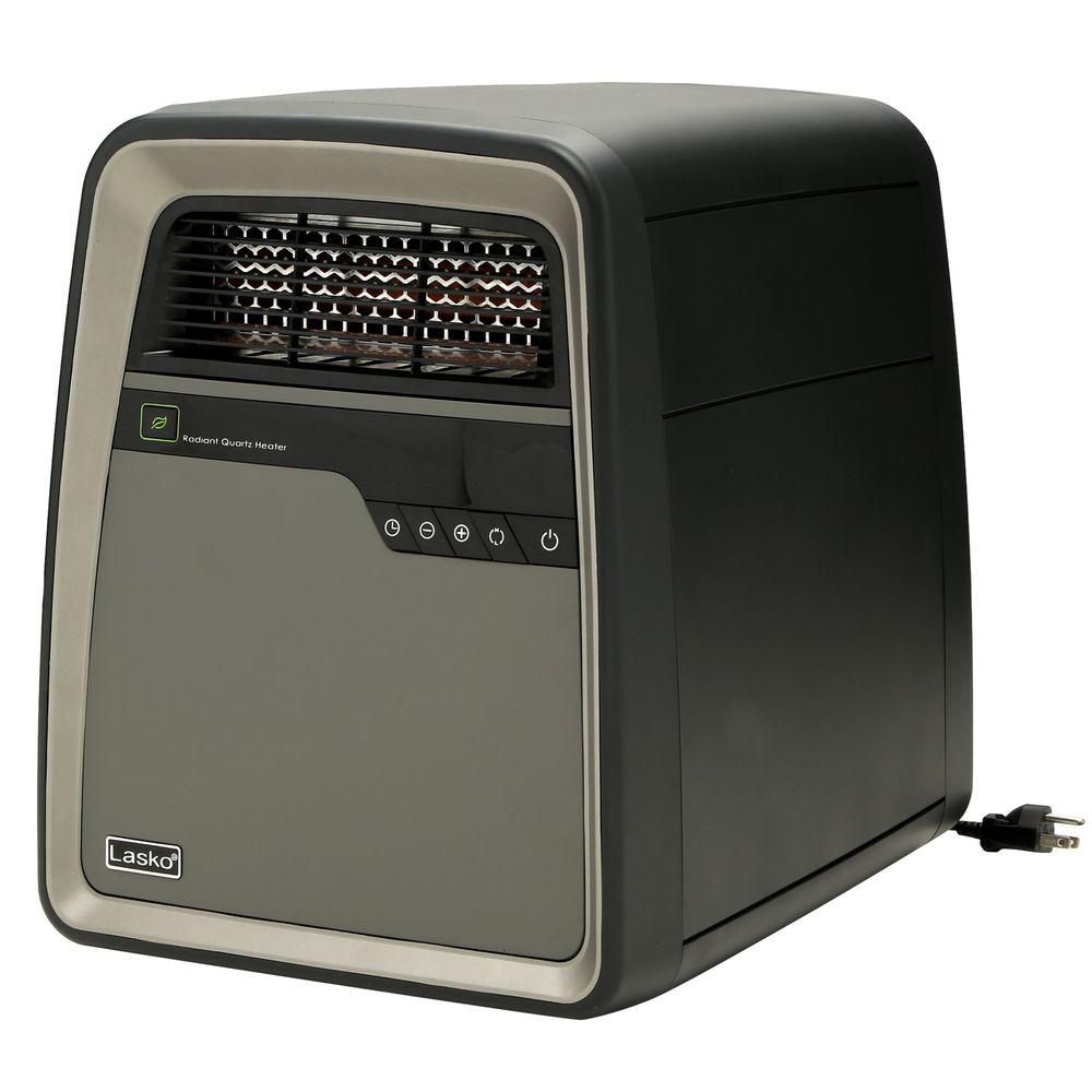 Lasko 6101 1500-Watt Electric Portable Cool-Touch Infrared Quartz Heater