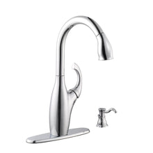 Load image into Gallery viewer, Schon 65710N-B8401 Contemporary 1-Handle Pull-Down Spray Kitchen Faucet Chrome
