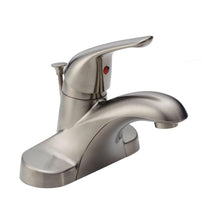 Load image into Gallery viewer, Delta B510LF-SS Foundations 4&quot; Centerset 1-Handle Bathroom Faucet Stainless
