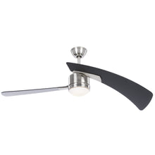 Load image into Gallery viewer, Fanimation LP8066LBN Aire Duo 48&quot; Brushed Nickel LED Downrod Ceiling Fan 0921297
