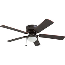 Load image into Gallery viewer, Harbor Breeze 41690 Armitage 52&quot; Bronze LED Flush Mount Ceiling Fan 1133113
