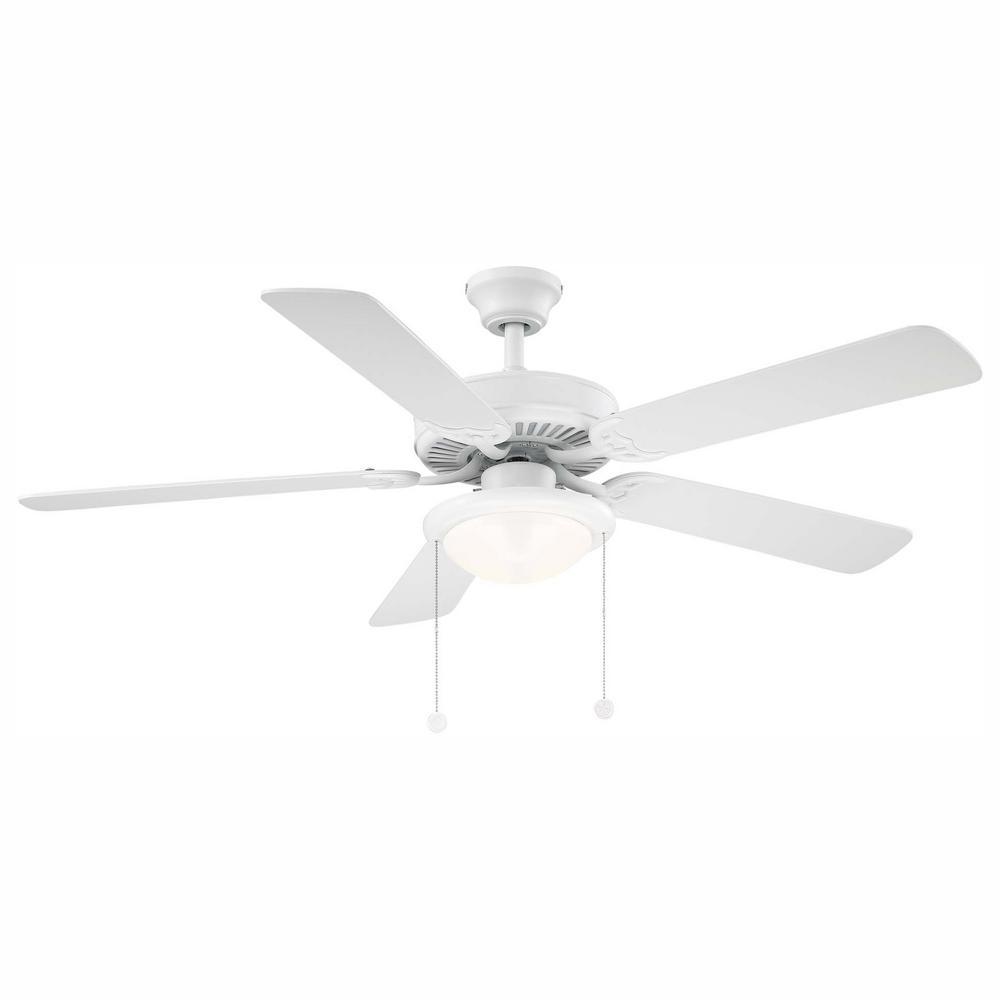 Trice YG269BP-MWH 52 in. LED Matte White Ceiling Fan 1003023405