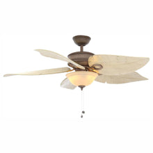 Load image into Gallery viewer, Hampton Bay 52656 Costa Mesa 56&quot; LED Weathered Zinc Ceiling Fan 1002712120
