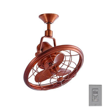 Load image into Gallery viewer, HDC AL14-WC Bentley II 18&quot; Weathered Copper Oscillating Ceiling Fan 1001813257
