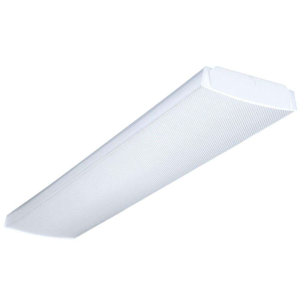 Lithonia Lighting LB 4 32 120 1/4 GESB 4ft. 32-Watt T8 White Wraparound Light