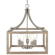Load image into Gallery viewer, HDC 7949HDCDI Boswell Quarter 20&quot; 5-Light Brushed Nickel Chandelier 1002427110
