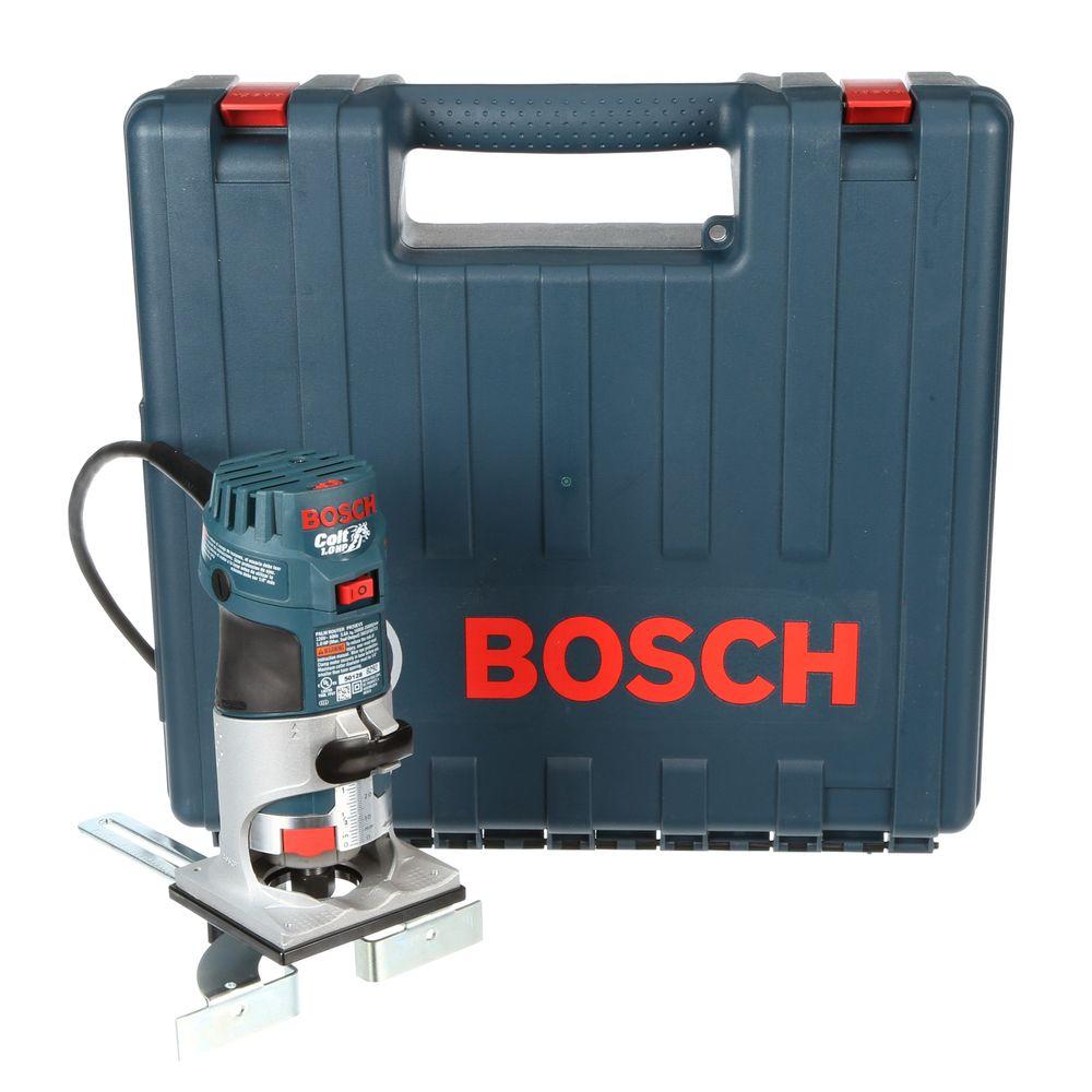 Bosch PR20EVSK 5.6 Amp Corded 1 Horse Power Variable Speed Colt Palm Router
