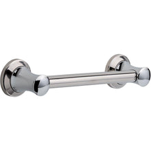 Load image into Gallery viewer, Delta 41712 Transitional 12&quot;x1-1/4&quot; Concealed Screw Decorative Grab Bar Chrome
