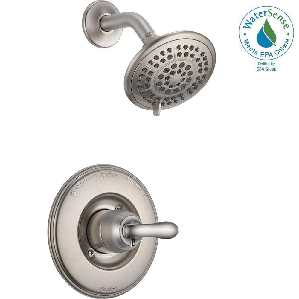 Delta T14294-SS Linden 1-Handle 1-Spray Shower Only Faucet Trim Kit Stainless