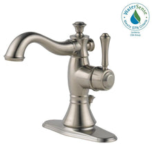 Load image into Gallery viewer, Delta 597LF-SSMPU Cassidy 1-Hole 1-Handle Bathroom Faucet, Stainless
