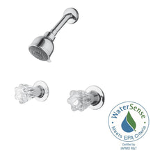 Load image into Gallery viewer, Pfister G07-1180 2-Handle 3-Spray Shower Faucet in Polished Chrome
